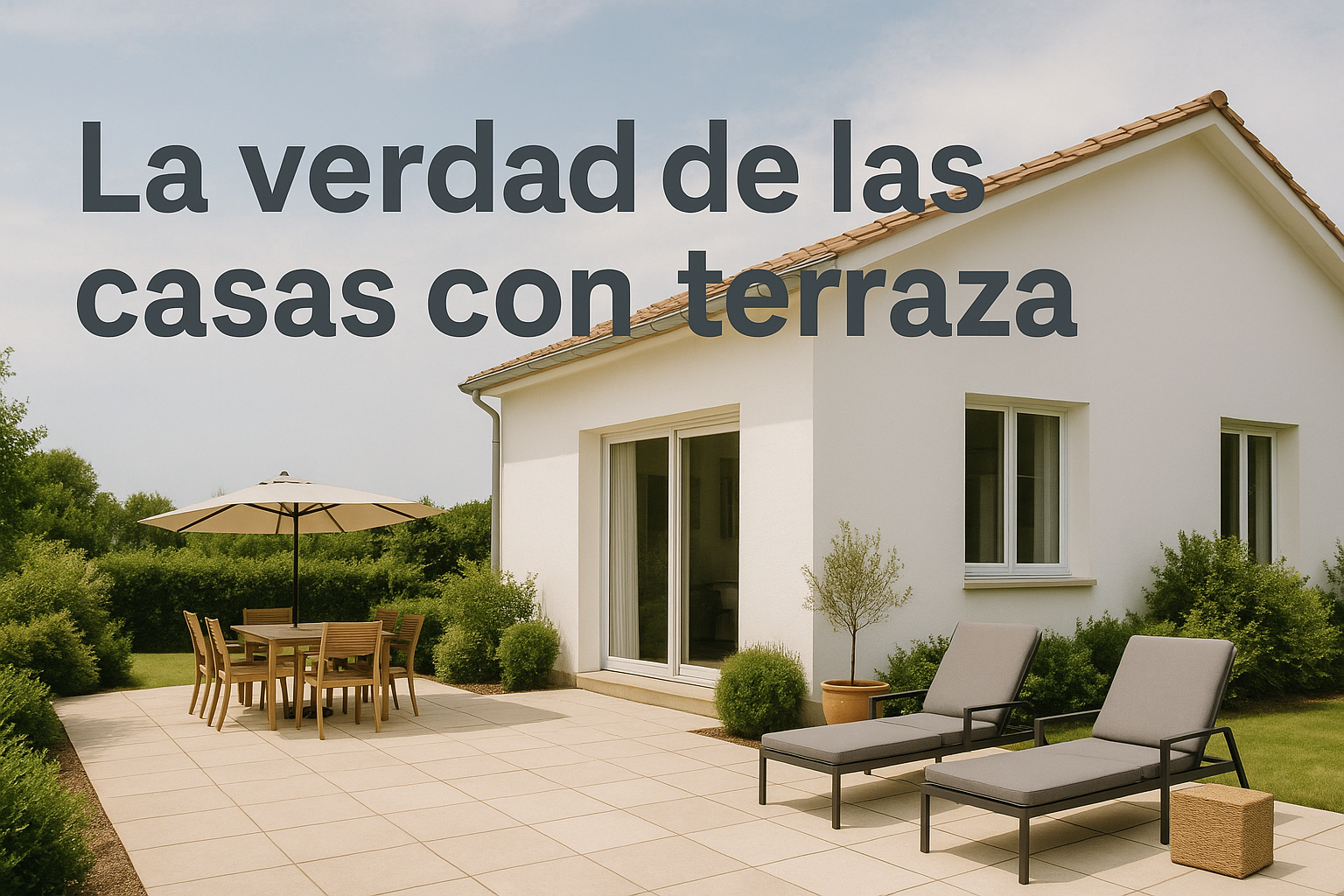 🏡 Viviendas con terraza: ¿realmente son más valiosas?